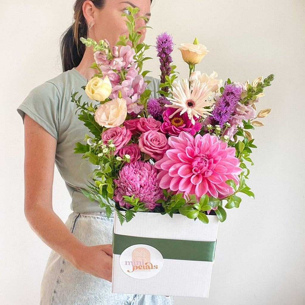 Deluxe | Boxed Arrangement - Mini Petals Florist