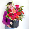 Magnum | Hat Box Arrangement - Mini Petals Florist