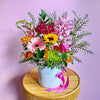 Midi | Hat Box Arrangement - Mini Petals Florist