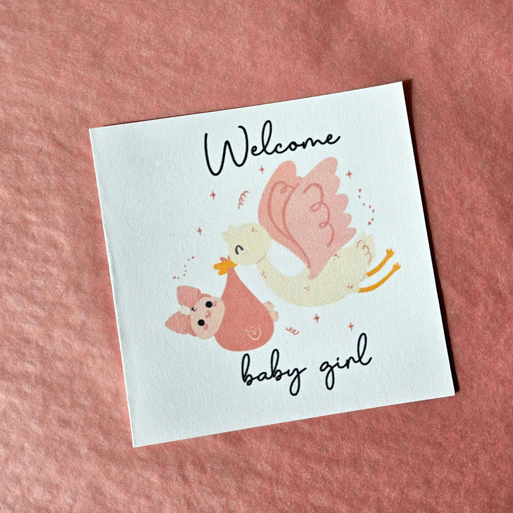 Welcome Baby Girl - Mini Petals Florist